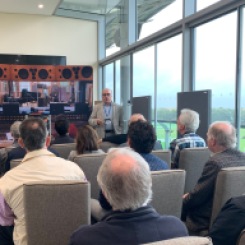 Ken Kessler presents in the R2R Rambler room at Hi-Fi Show Live 2019